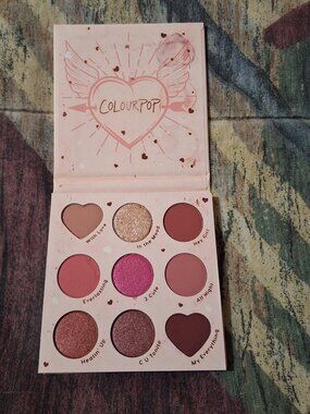 Colourpop “Secret Admirer” 9-Pan Eyeshadow Palette 💕 Pink Romantic Tones